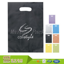 Good Quality Bio Degradable Custom Printed Black Color PO/HDPE Frosted Plastic Bag